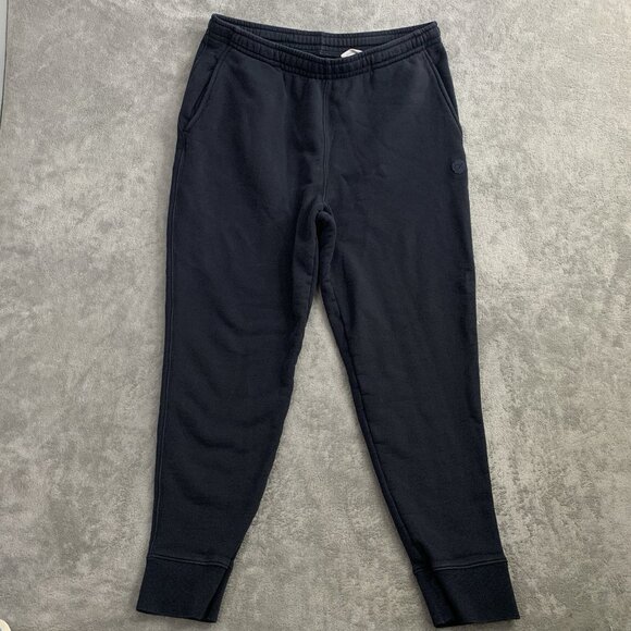 Outerknown Sunday Sweatpants Mens Size XL Black Joggers Athleisure Cotton 26” - Picture 3 of 13